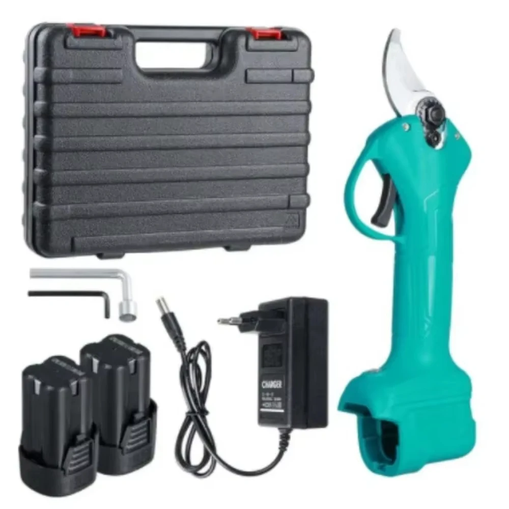 Gardening Tools Scissors - ブラシレス電気剪定ばさみ,効率的な庭のはさみ,盆栽剪定,木の枝カッター,バッテリー駆動,16.8v