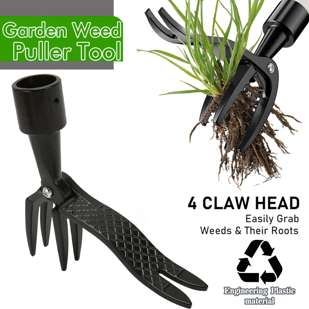 Gardening Tools To Remove Weeds - スタンドアップ除草爪ツールアルミ合金除草ヘッド交換用ガーデンフットペダル掘削草シャベル根除去器