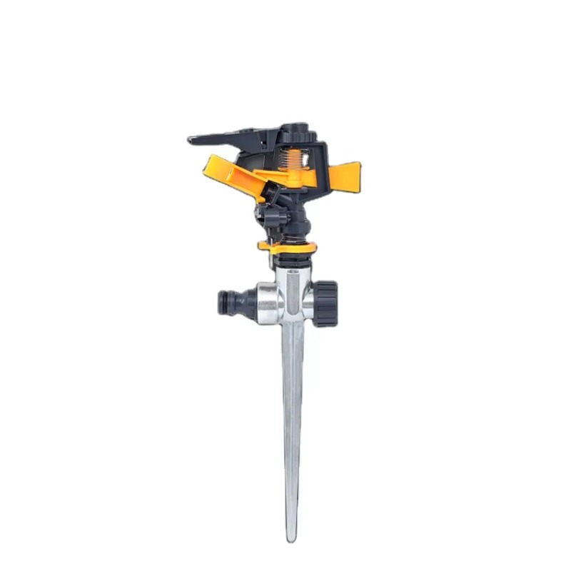 Gardening Tools Water - 園芸工具 プラスチックと亜鉛合金製 360度回転式穴あきスプリンクラー 灌漑システム レインガン ウォータースプリンクラー