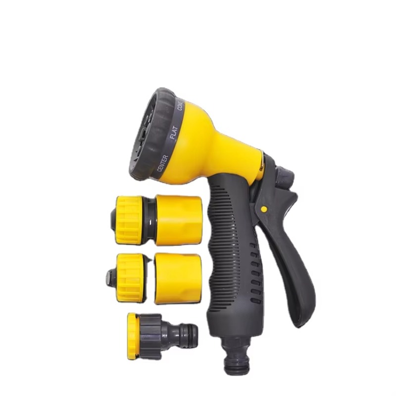 Gardening Tools Water - 高品質8パターンガーデンウォーターホースノズルガン、調整可能なポータブルガーデンウォータースプレーノズルガンセット