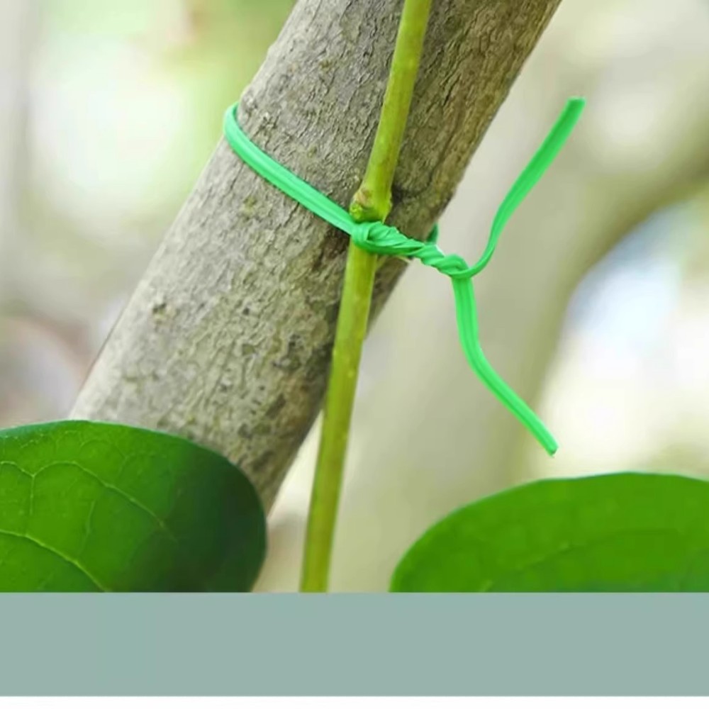Garden Wire Twist Tie - ガーデンツイストタイ PVCコーティングワイヤー 柔軟な植物サポートケーブル 耐久性のあるつる性植物固定ツール 家庭園芸用