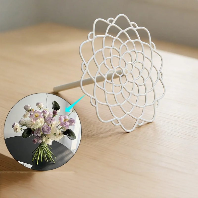 Gardening Tools Holder - スパイラル型生け花茎ホルダー花瓶フラワーアレンジメント固定ツールDIYフラワーアートホームテーブルデコレーションガーデンフラワーアレンジメント用品