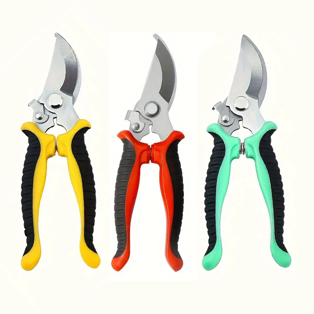 Gardening Tools Scissors - バイパス剪定ばさみ ステンレス鋼 水耕栽培用ブレードカッター 小型園芸用ハサミ プラスチックハンドル 剪定ツール
