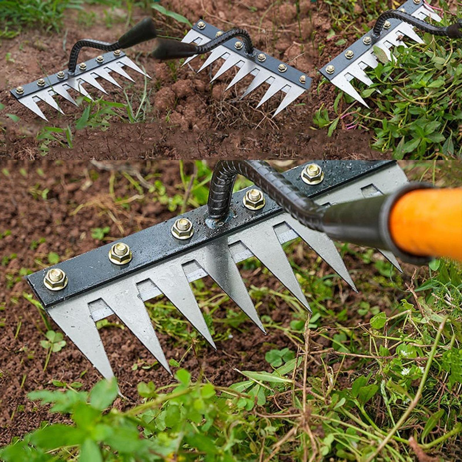 Gardening Tools To Remove Weeds - 5/6/7/8 タインズガーデン除草ツール省力雑草除去雑草プラー爪除去ツール農場裏庭農業用