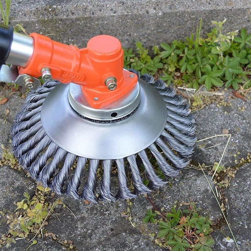鋼線除草ガーデン雑草ホイールツール錆除去ツイストワイヤー鋼線 - Gardening Tools To Remove Weeds のレビューと価格