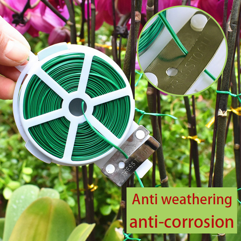ガーデンツイストタイ 多機能結束バンド 植物のつる用 再利用 - Garden Wire Twist Tie のレビューと価格