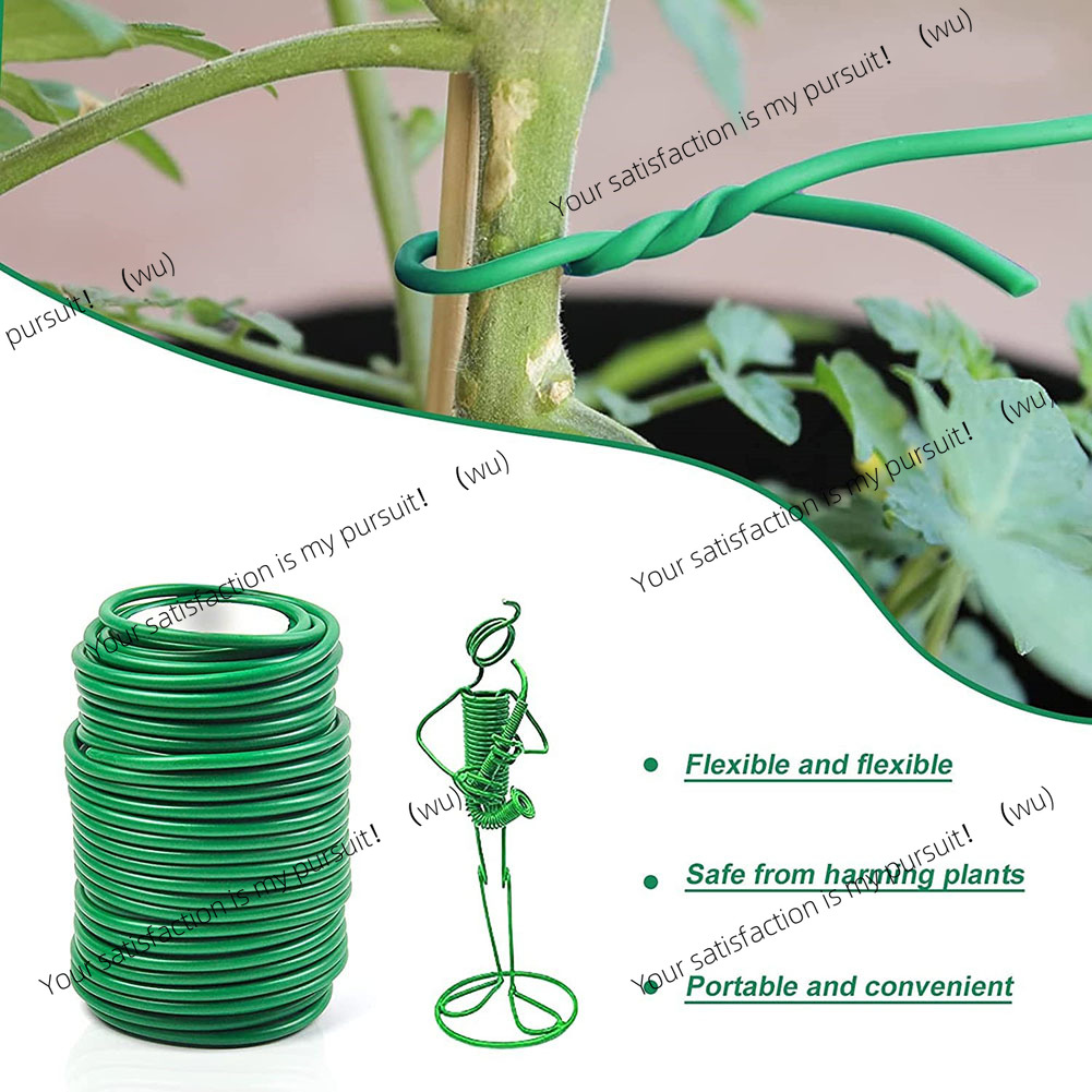 8m/10m植物用結束紐 グリーン ソフトで柔軟な曲がるタイ - Garden Wire Twist Tie のレビューと価格