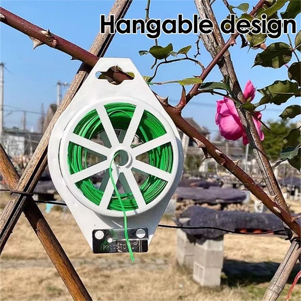 1 個鉄線ケーブルタイ植物バンドル鉄線ストラップ自己切断多機 - Garden Wire Twist Tie のレビューと価格