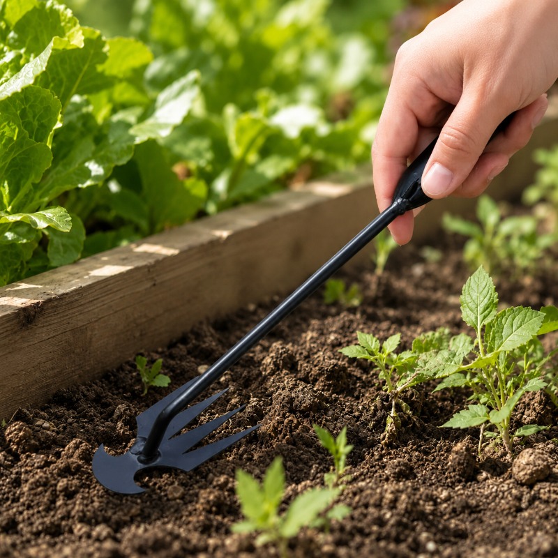 2in1ガーデンレーキ手動種子草根除去ツールプーラーシャベル - Gardening Tools To Remove Weeds のレビューと価格