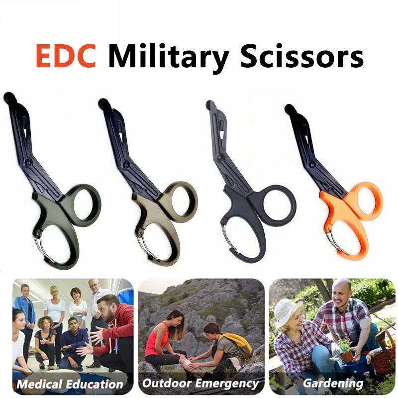 緊急応急処置用ハサミ 多目的外傷用剪刀 EDC アウトドア  - Gardening Tools Scissors のレビューと価格
