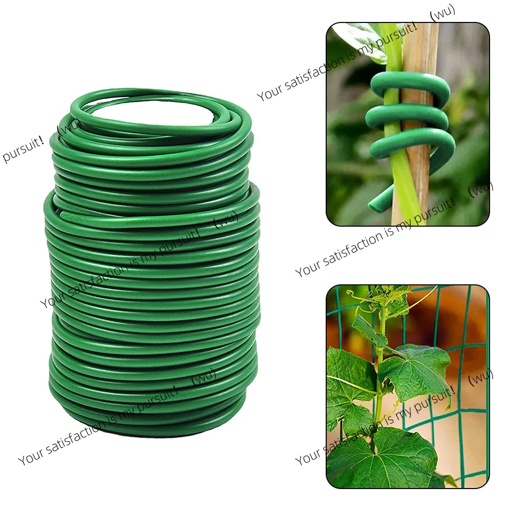 8m/10m植物用結束線 グリーン ソフトで柔軟な曲がるタイ - Garden Wire Twist Tie のレビューと価格