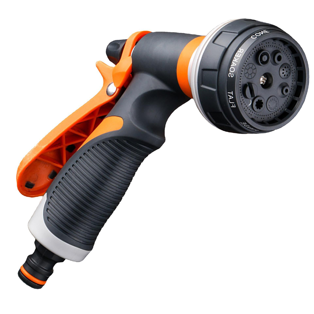 8 パターンガーデン水鉄砲ホースノズル多機能家庭用洗車庭水噴 - Gardening Tools Types のレビューと価格