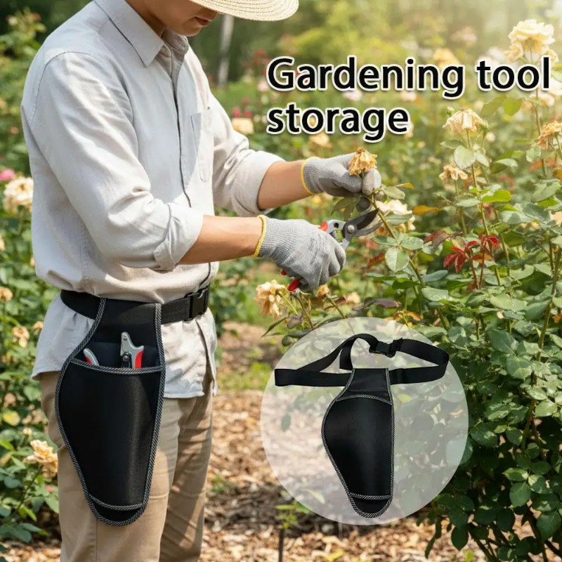 ガーデン電動剪定鋏ウエストバッグ、バッテリー収納ボックス付き - Essential Gardening Tools のレビューと価格