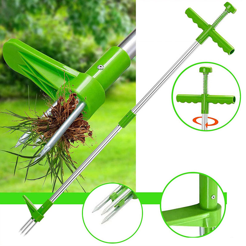 ポータブルロングハンドル付きガーデン芝刈り機,屋外庭用芝生ピ - Gardening Tools To Remove Weeds のレビューと価格