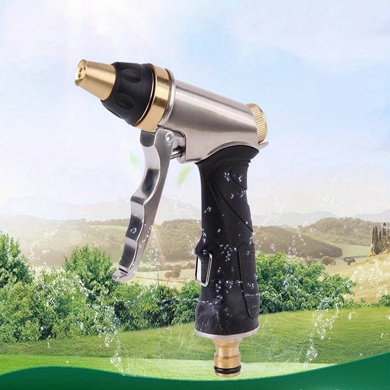 ガーデンホースノズル真鍮散水銃フラッシュホーム高圧クリーニン - Gardening Tools Types のレビューと価格