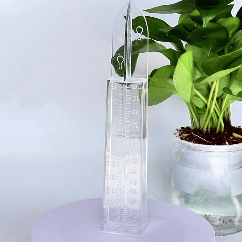 6 個の雨量計プラスチック屋外装飾用正確な降雨量測定ツール庭 - Gardening Yard Tools のレビューと価格