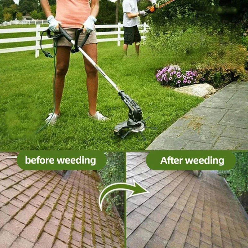 6インチスチールワイヤー除草ブラシトリマーヘッド汎用芝刈り機 - Gardening Tools To Remove Weeds のレビューと価格