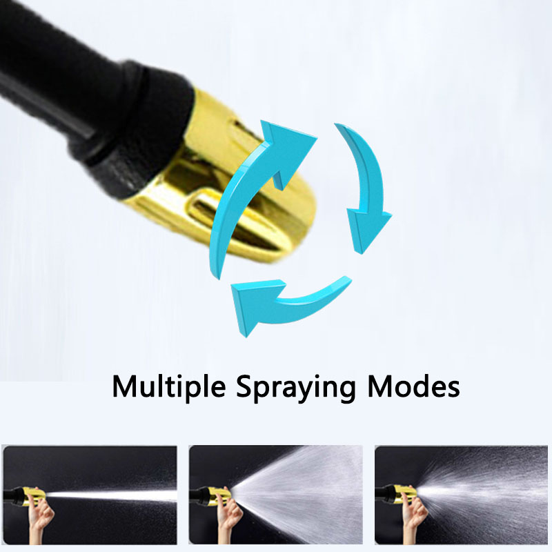 高圧洗車水鉄砲ロングロッドノズルガーデンホースノズル多機能散 - Gardening Tools Types のレビューと価格