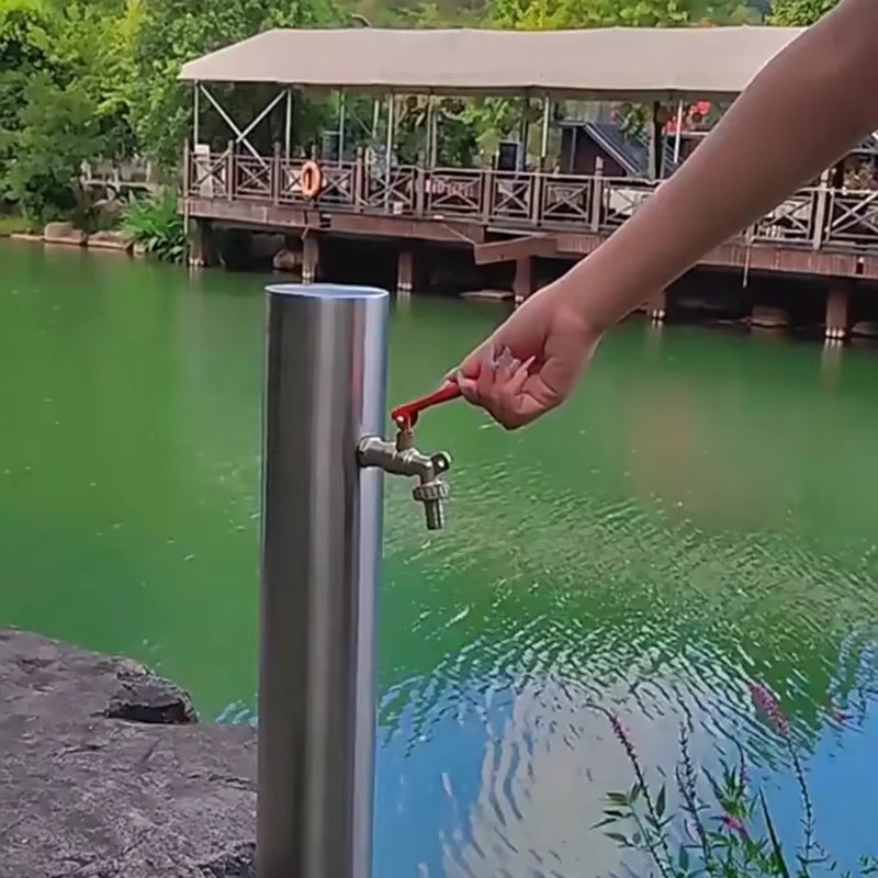1Pc 1/2 インチ亜鉛合金蛇口ガーデンビブコック屋外ロッ - Gardening Tools Water のレビューと価格