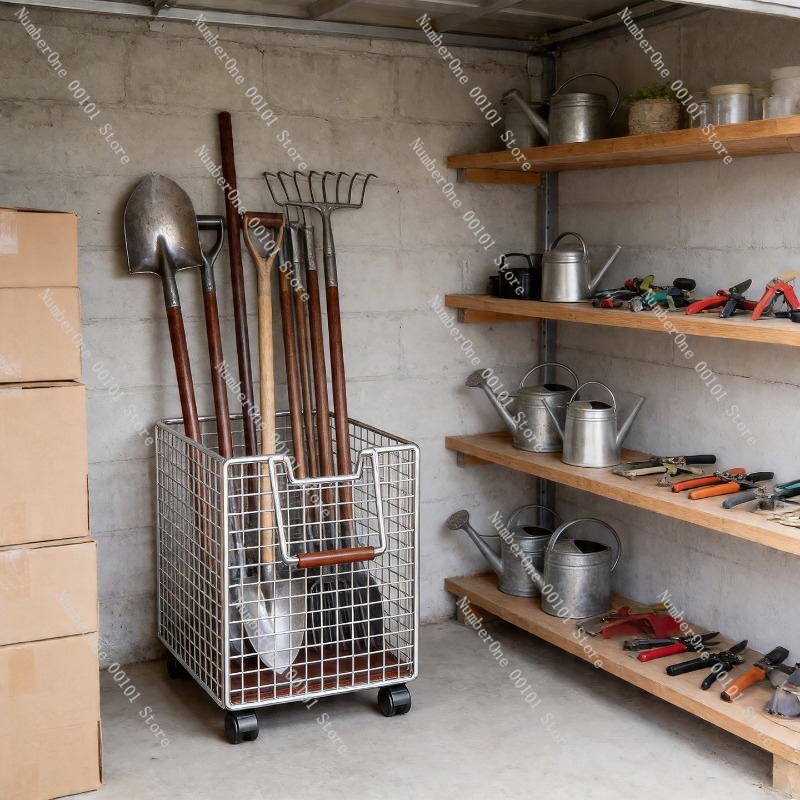大容量ガーデンツール収納ラック、ガレージハードウェアオーガナ - Gardening Tools Holder のレビューと価格