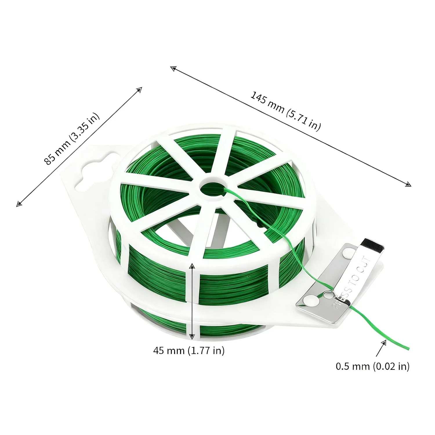 1-3ロール 100M グリーンガーデンツイストタイ、つる性 - Garden Wire Twist Tie のレビューと価格