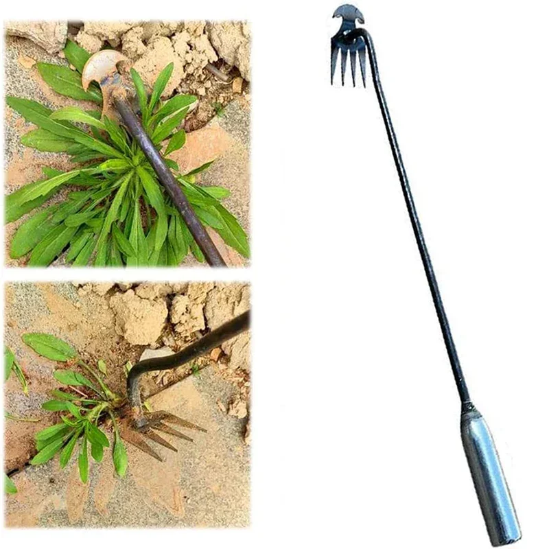 庭用除草機、マンガン鋼製手動除草機、根のない土壌をほぐす手動 - Gardening Tools To Remove Weeds のレビューと価格