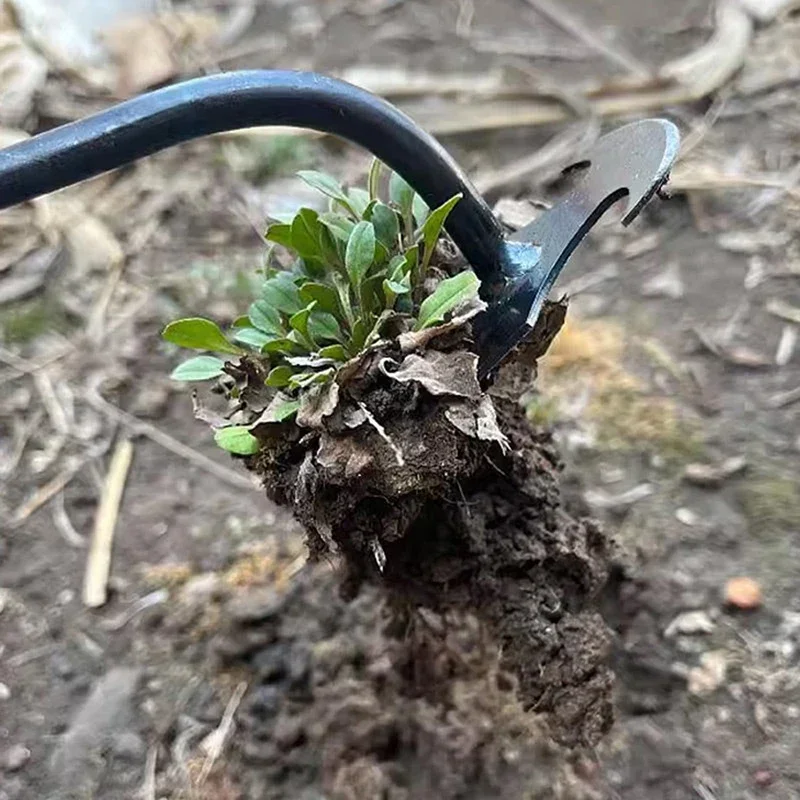 庭用除草機、マンガン鋼製手動除草機、根のない土壌をほぐす手動 - Gardening Tools To Remove Weeds のレビューと価格
