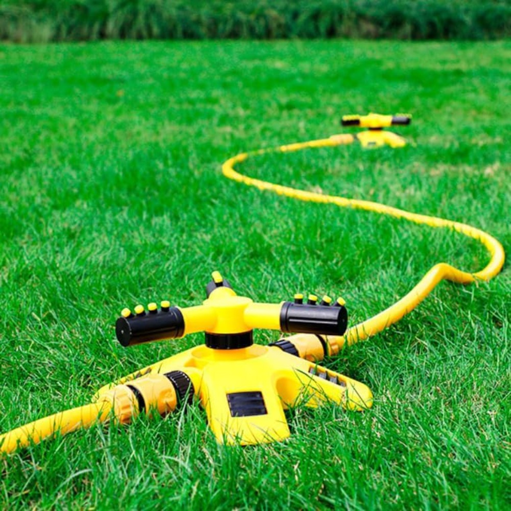 360度自動回転式スプリンクラー（ベース付き）大範囲カバー  - Gardening Tools Water のレビューと価格