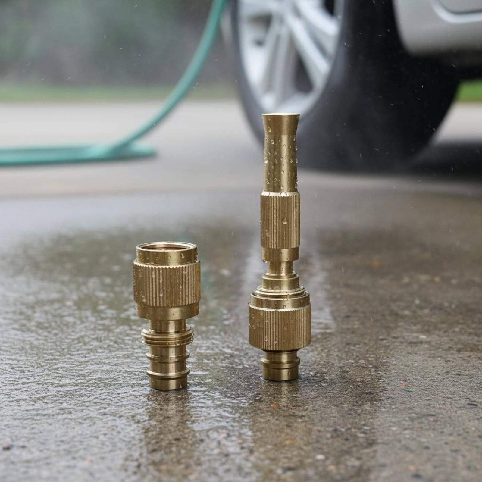 真鍮製水ユニバーサルコネクタ洗車スプレーアタッチメント園芸ツ - Gardening Tools Water のレビューと価格