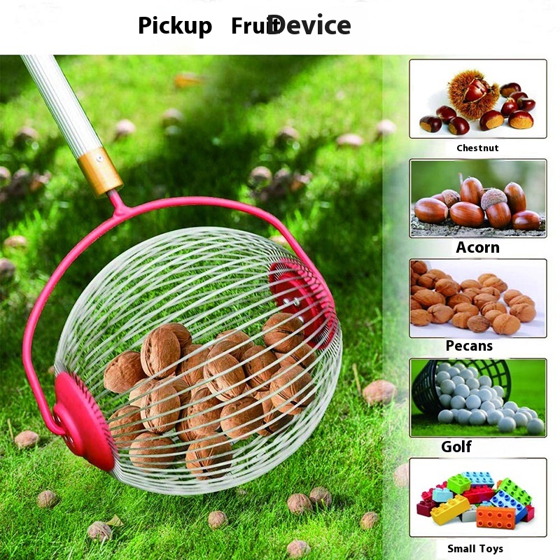 ドラム式ナッツコレクター、くるみ、ドングリ、ゴルフボール用回 - Gardening Tools Types のレビューと価格
