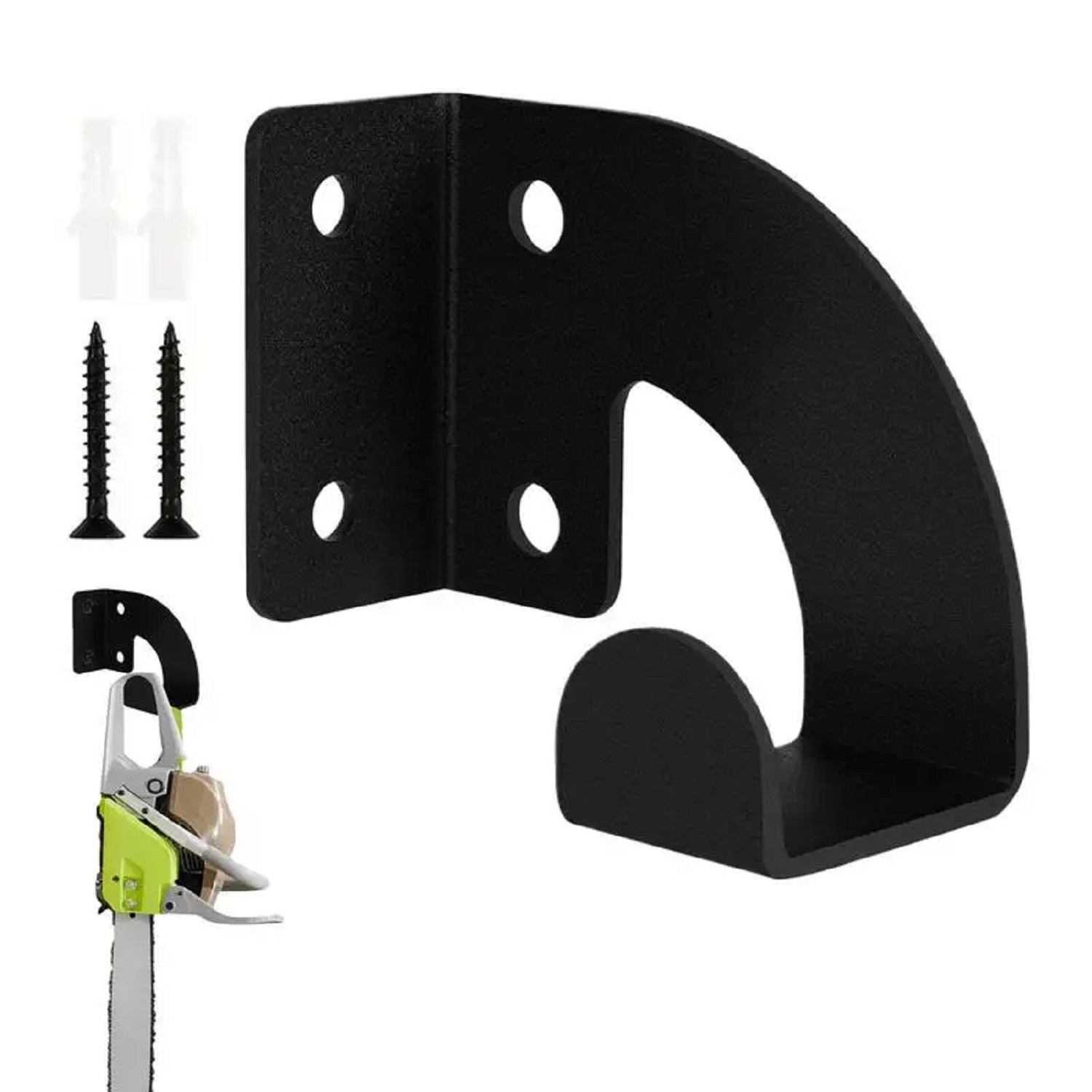 頑丈な金属製チェーンソー壁掛けハンガー、作業場ツール収納ラッ - Gardening Tools Types のレビューと価格