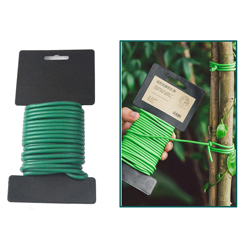 ガーデニング再利用可能な植物ソフトワイヤーガーデンフレキシブ - Garden Wire Twist Tie のレビューと価格