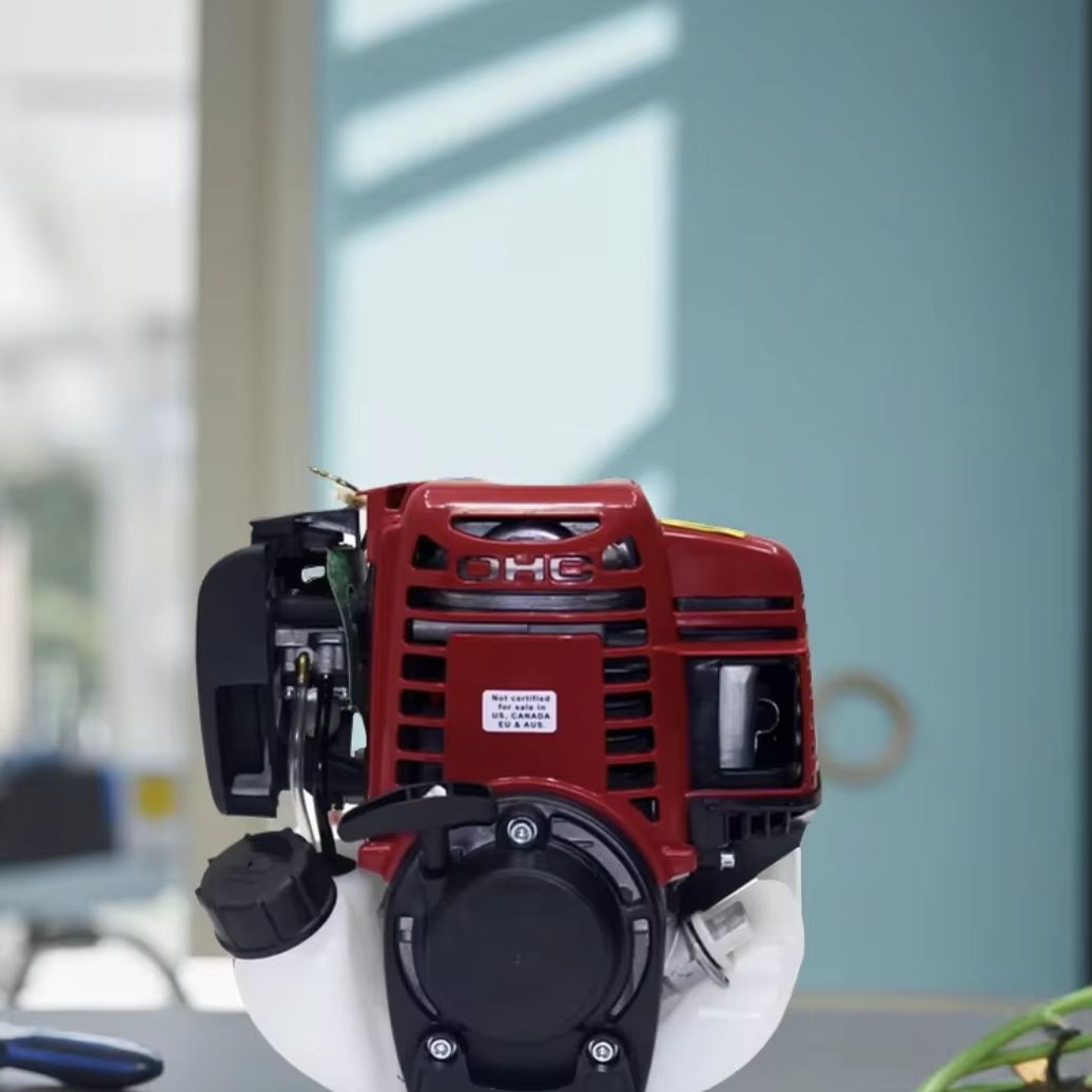 140cc 4ストローク強力ガソリンエンジン搭載の手押し式芝 - Gardening Tools Types のレビューと価格
