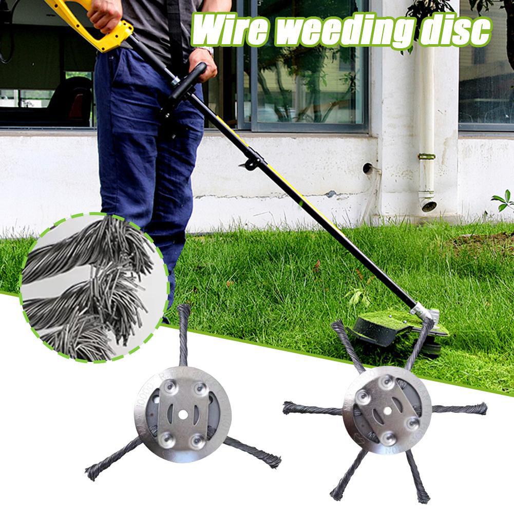 ユニバーサルブラシカッターヘッド 6/3 ヘッド鋼線ホイール - Essential Gardening Tools のレビューと価格