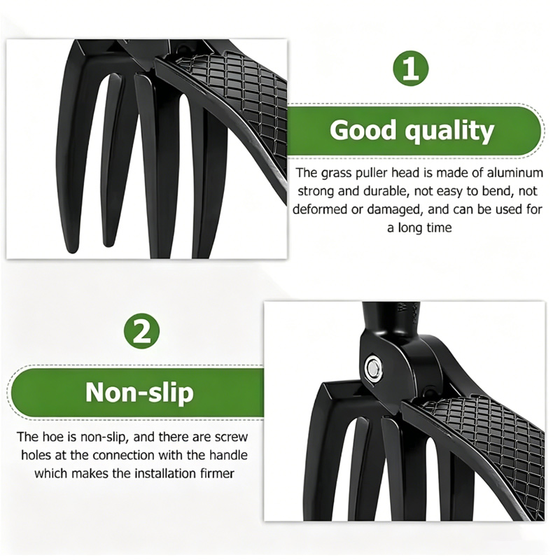 黒除草ヘッド交換ガーデニング爪フットペダル雑草抜きスタンドア - Gardening Tools To Remove Weeds のレビューと価格