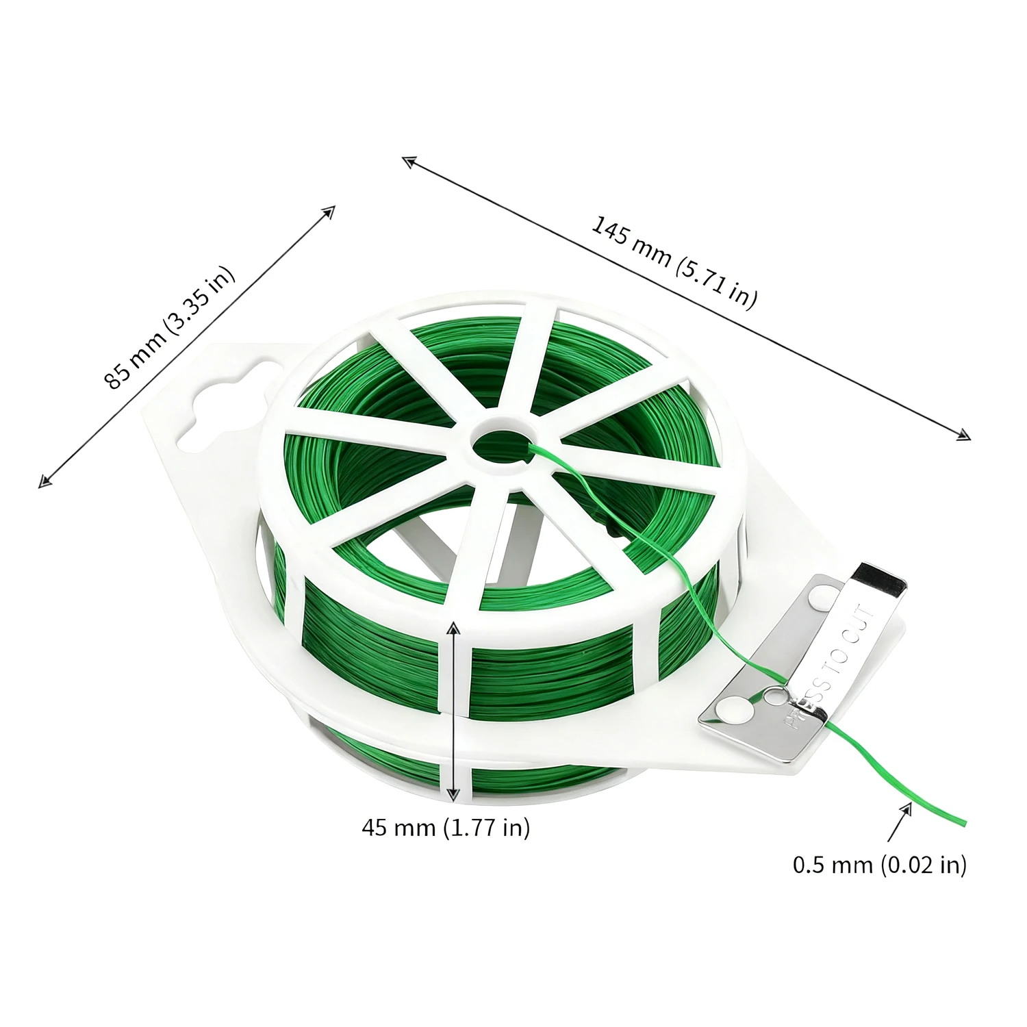 1-3 個 100 メートルガーデンツイストタイ再利用可能な - Garden Wire Twist Tie のレビューと価格