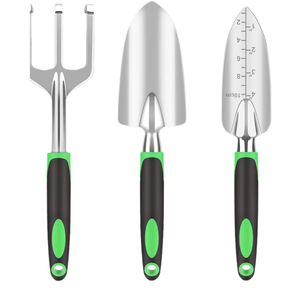 STLF 5ピースガーデンハンドツールセット ソフトラバー加 - Spade Digging Fork のレビューと価格