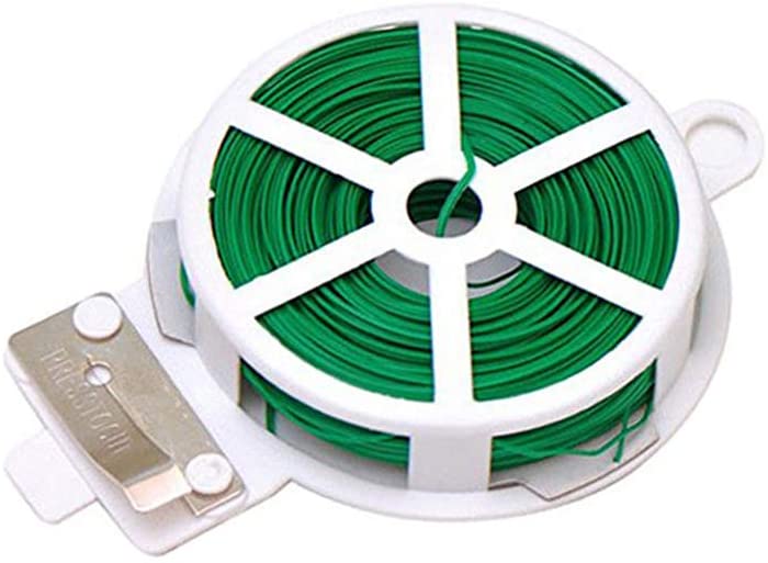園芸工具,植物用ツイストタイロール,カッター付きディスペンサ - Garden Wire Twist Tie のレビューと価格