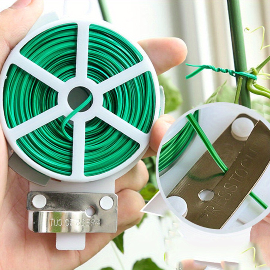 ガーデンツイストタイ多機能ストラップ植物クライミング再利用可 - Garden Wire Twist Tie のレビューと価格