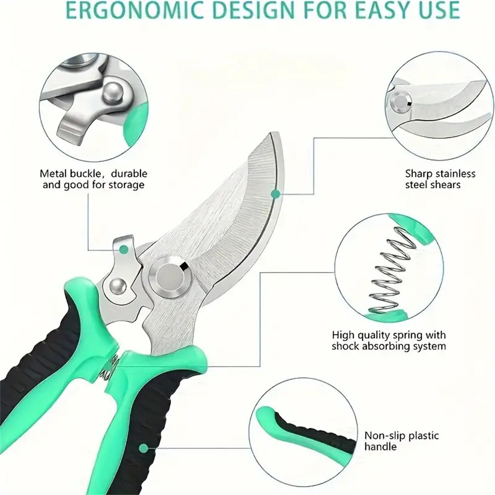 バイパス剪定ばさみ ステンレス鋼 水耕栽培用ブレードカッター - Gardening Tools Scissors のレビューと価格