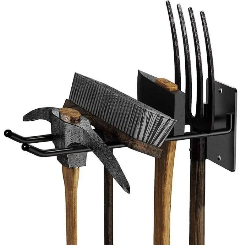 厚みのある壁掛け式ガーデンツール収納ラック、シャベル・スペー - Gardening Tools Holder のレビューと価格