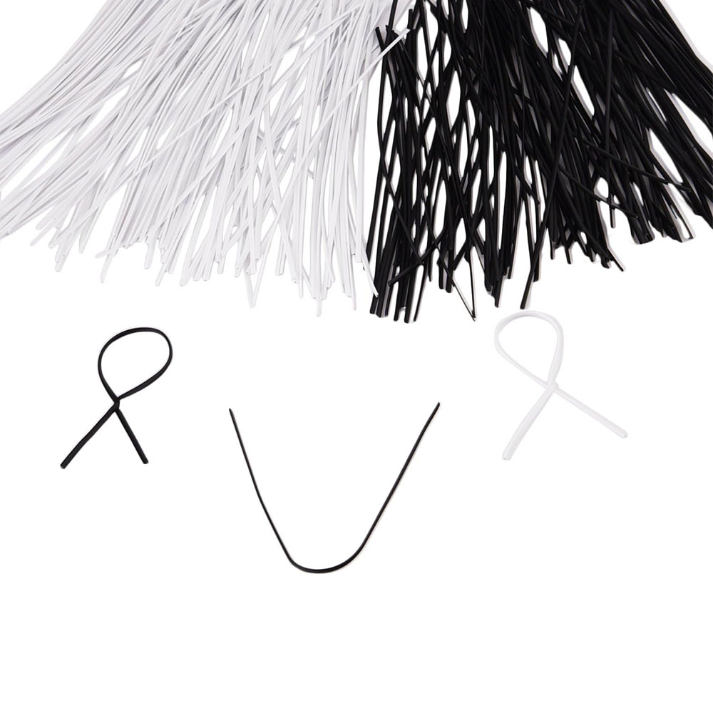 100個入り 黒白 ガーデニングケーブル ツイストタイ 圧延 - Garden Wire Twist Tie のレビューと価格